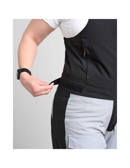 Rooster SB1 Salopette Cotière Sportive (Unisex) Gris Noir H2O Sensations