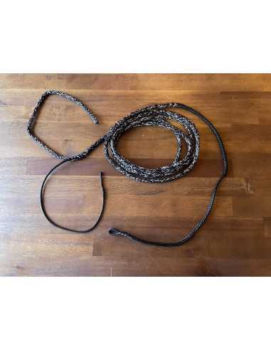 H2O Sensations Traveller Sheet Spliced Tapered Y Black White 350cm H2O00044_350BKWH