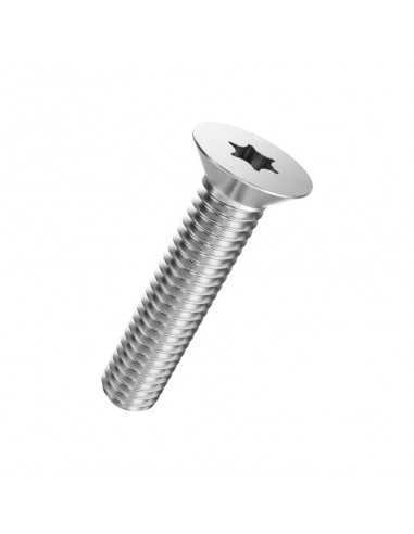 Vis Metrique Inox A4 M6 60mm Torx Tête Fraisée Plate A4M6TCF60 H2O Sensations
