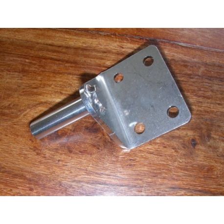 Transom Pintle Stainless Steel 10mm, ø 53mm high