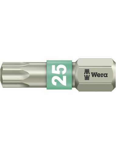 Wera Bits Stainless Steel Torx TX25 25mm Wera Bits Stainless Steel Torx TX25 25mm