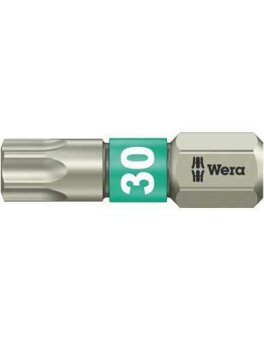Wera Bits Stainless Steel Torx TX30 25mm EM628813025 H2O Sensations Wera Bits Stainless Steel Torx TX30 25mm EM628813025 H2O Sensations