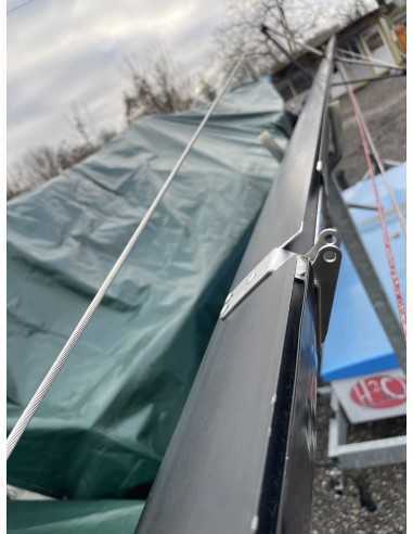 Roots Fittings Vis de Mulet Mât Désaxé 2.5mm Deck Sweeper RT00038 H2O Sensations Roots Fittings Vis de Mulet Mât Désaxé 2.5mm Deck Sweeper RT00038 H2O Sensations