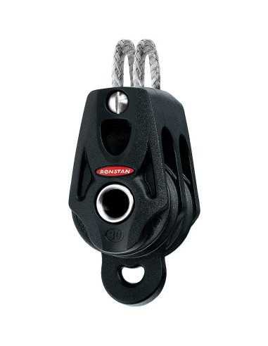 Ronstan Poulie Series 30mm Double Ringot Manille Fixe RF35212 H2O Sensations Ronstan Poulie Series 30mm Double Ringot Manille Fixe RF35212 H2O Sensations