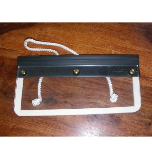 Transom Trap Draining Right