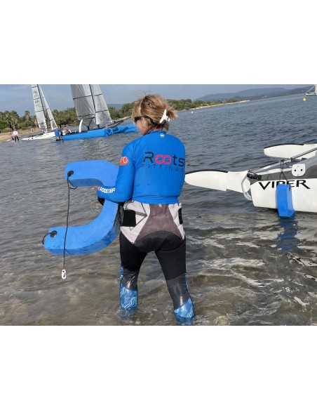 Limited Edition UV Rash Top Long Sleeves Blue ROORASHBLRT H2O Sensations