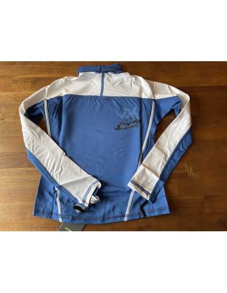 Gul Boys Crest UV Protection Long Sleeves Blue White RG0311 H2O Sensations Gul Boys Crest UV Protection Long Sleeves Blue White RG0311 H2O Sensations