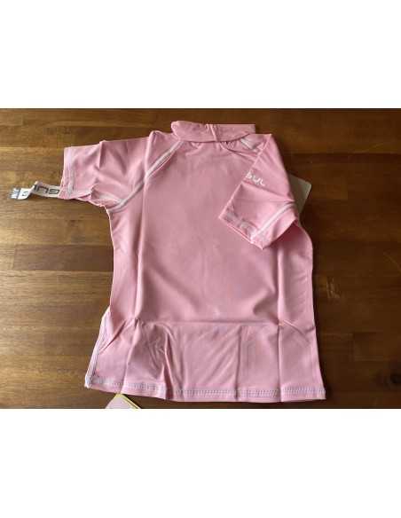 Gul Fille Seaspray Protection UV Manches Courtes Rose RG0312 H2O Sensations
