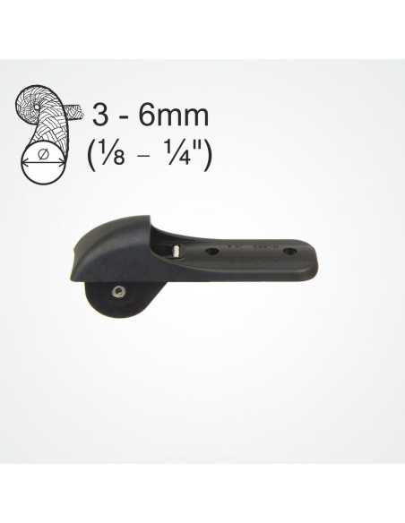 ClamCleat CL211MK2AN Racing Micro Hard Anodised Thru Tube Sheave Plate CL835CCAN/R H2O Sensations ClamCleat CL211MK2AN Racing Micro Hard Anodised Thru Tube Sheave Plate CL835CCAN/R H2O Sensations