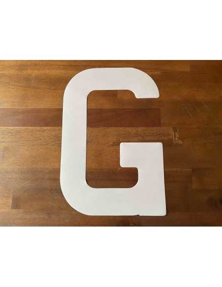 Lettre Autocollant Voile Insigna Blanc 230mm BAINSL230WHT H2O Sensations