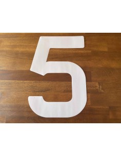 Sails Number Self Adhesive Insigna White 230mm SN230WT H2O Sensations