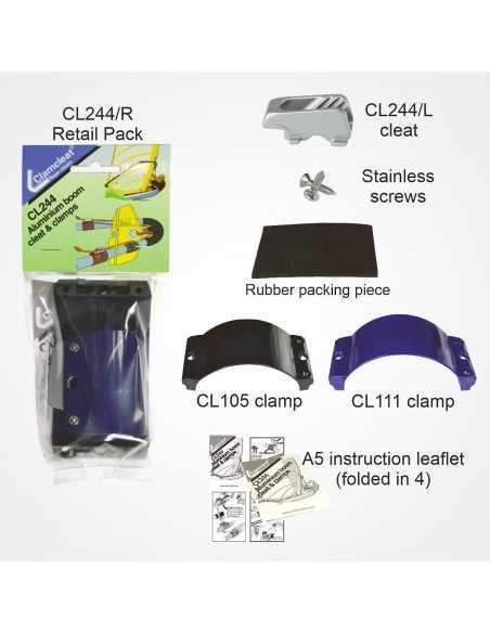 ClamCleat Support Tube 24-27mm CL077 H2O Sensations