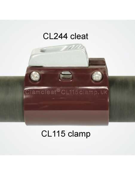 Clamcleat Boom Clamp Tubes 24 to 27mm CL077 H2O Sensations