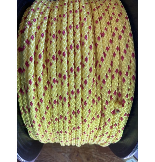 Kingfisher Floatline Polypropylene Floating/Towing Rope 6mm Yellow KFFL06YE H2O Sensations