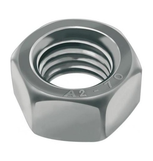 Ecrou Métrique Inox A2 Hexagonal M4