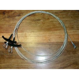 Nacra F20 Carbon Cable de Trapèze Set 2pcs 31151 H2O Sensations