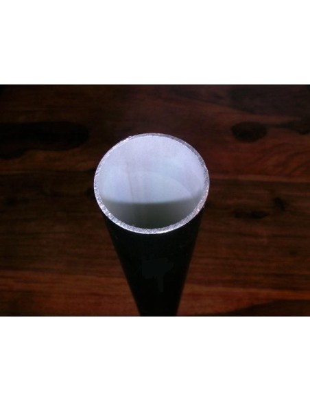 Tube Anodized Aluminium Black 25mm Thickness 2mm H2O00317_25 H2O Sensations