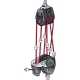 Harken Carbo Bloc 40mm Triple 432 Carbo-Cam, Single 29mm Becket HK2619 H2O Sensations