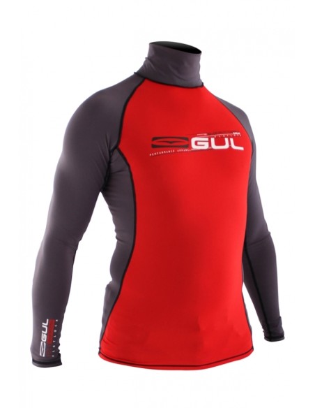 Gul Homme Xola Protection UV Manches Longues Rouge Gris RG0339 H2O Sensations Gul Homme Xola Protection UV Manches Longues Rouge Gris RG0339 H2O Sensations