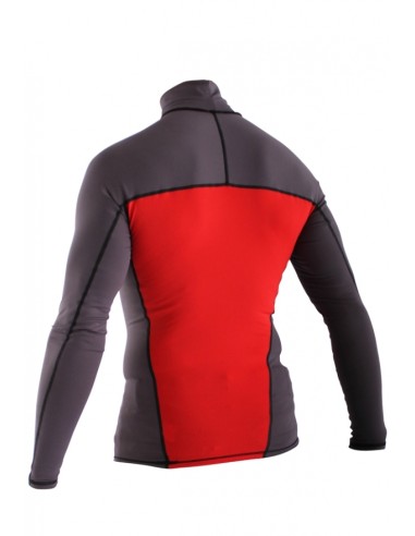 Gul Mens Xola UV Protection Long Sleeves Red Grey RG0339 H2O Sensations Gul Mens Xola UV Protection Long Sleeves Red Grey RG0339 H2O Sensations