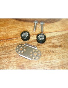 Harken Platine Renvoie Cunningham Foc Poutre Avant Nacra 415 HKH36654A H2O Sensations