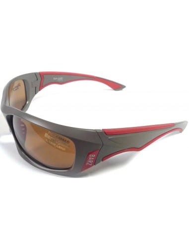 Barz Optics San Juan Ecaille Tort. Polycarb. Photo. Pola. (Melanin infusé) Gris H2O Sensations