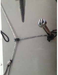 Dyneema double Loop avec Anneau Antal 10*7 set 2