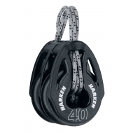 Harken Carbo T2 Poulie 40mm Double Soft-Attach 2150 H2O Sensations