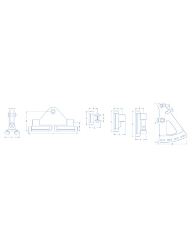 Ronstan Chariot Intermediaire Lattes Billes Non Captive Serie 19 RC11966 H2O Sensations Ronstan Chariot Intermediaire Lattes Billes Non Captive Serie 19 RC11966 H2O Sensations