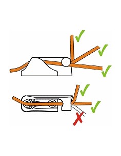 ClamCleat Side Entry Junior Starboard MK2 3-6mm CL217MK2 H2O Sensations 2