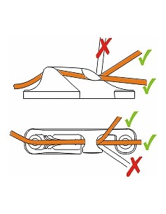 ClamCleat Side Entry Starboard MK1 3-6mm CL217MK1 H2O Sensations 2