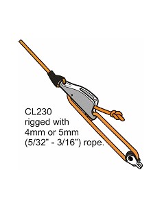 ClamCleat Racing Junior MK1 Roller Silver 3-6mm CL230 H2O Sensations 2