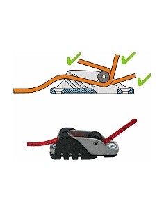 ClamCleat Racing Junior MK1 Réa Argenté 3-6mm CL236 H2O Sensations 2