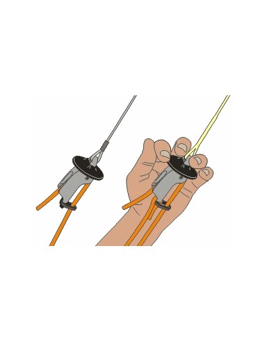 ClamCleat Trapeze and Vang Hard Anodised CL253AN H2O Sensations ClamCleat Trapeze and Vang Hard Anodised CL253AN H2O Sensations