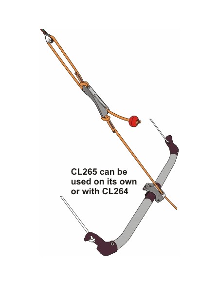 ClamCleat Kite Barre Cleat CL265 H2O Sensations